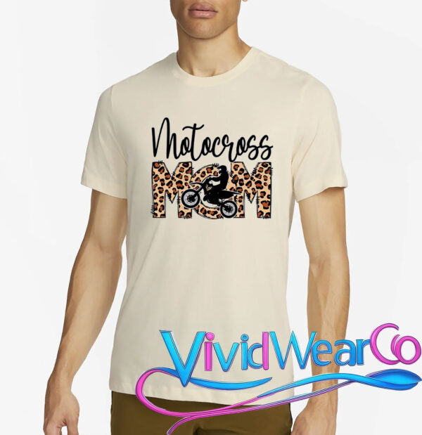 Motocross Mom Leopard T-Shirt