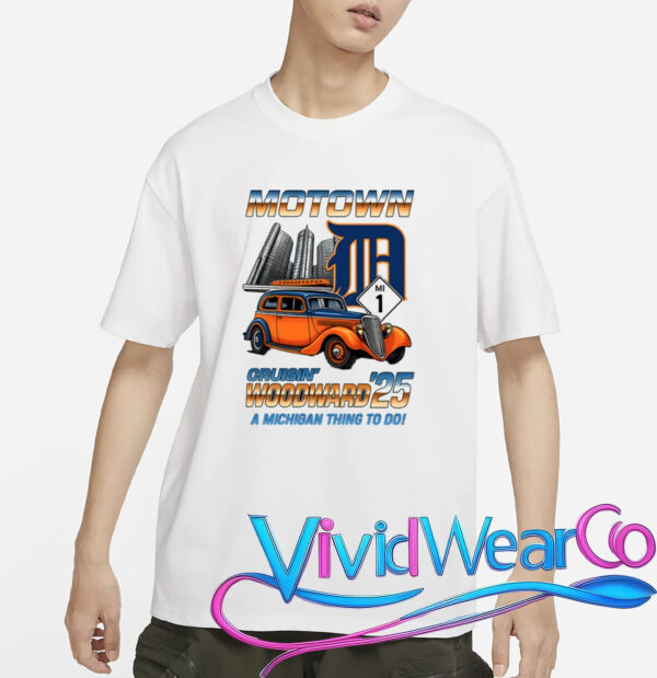 Motown Cruisin Woodward 2025 T-Shirt