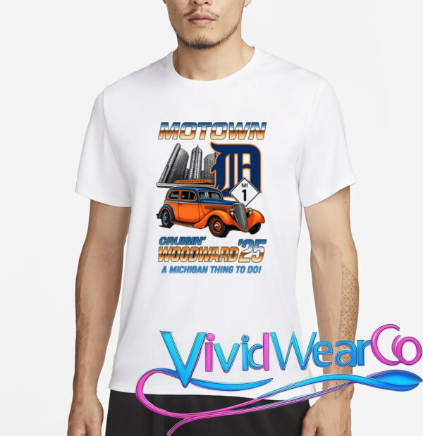 Motown Cruisin Woodward 2025 T-Shirt