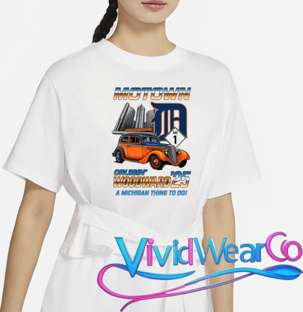 Motown Cruisin Woodward 2025 T-Shirt