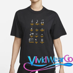 Musical Notes Symbol Definition T-Shirt