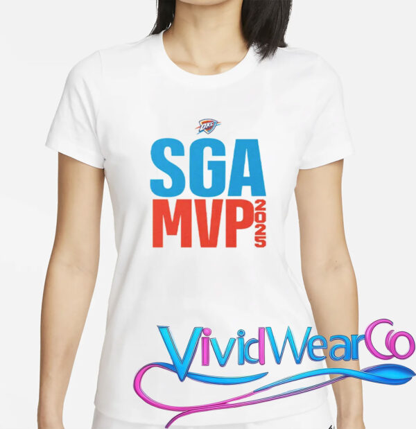 OKC Thunder SGA MVP 2025 Shai Gilgeous-Alexander Shirt