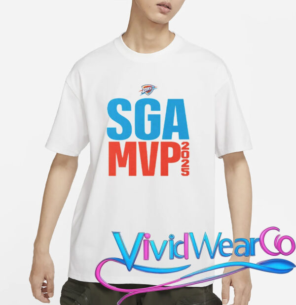 OKC Thunder SGA MVP 2025 Shai Gilgeous-Alexander Shirt