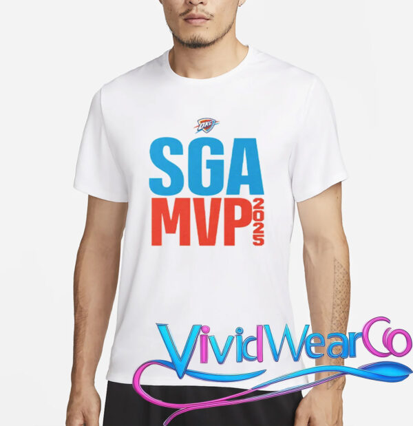 OKC Thunder SGA MVP 2025 Shai Gilgeous-Alexander Shirt