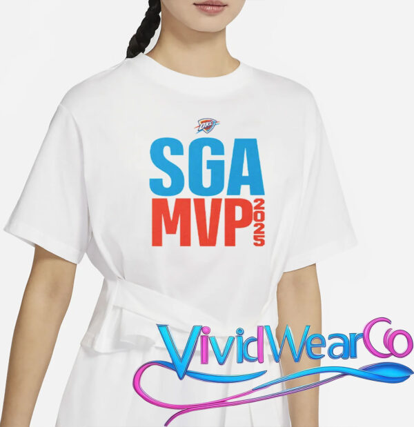 OKC Thunder SGA MVP 2025 Shai Gilgeous-Alexander Shirt