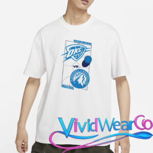 Oklahoma City Thunder 2025 Western Conference Finals Matchup Shirt