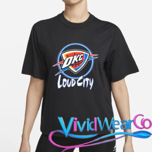 Oklahoma Okc Thunder Neon Loud City Shirt