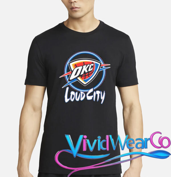Oklahoma Okc Thunder Neon Loud City Shirt