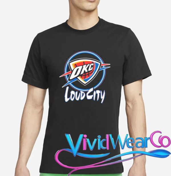 Oklahoma Okc Thunder Neon Loud City Shirt