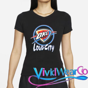 Oklahoma Okc Thunder Neon Loud City Shirt
