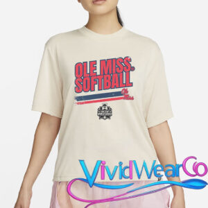 Ole Miss Softball Women’s College World Series Stripe Shirt