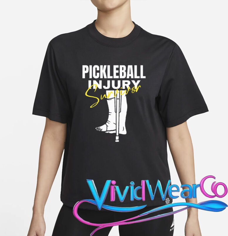 Pickleball Injury Survivor Funny T-Shirt