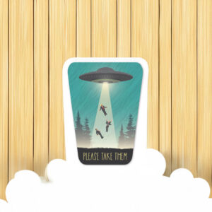 Please take our leaders sticker