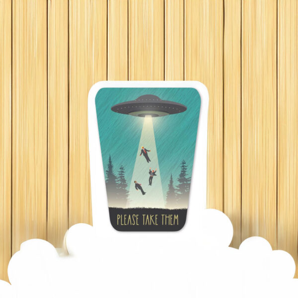 Please take our leaders sticker