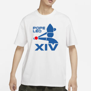 Pope Leo XIV Baseball Logo T-Shirt
