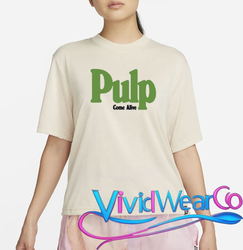 Pulp Come Alive Ecru T-Shirt