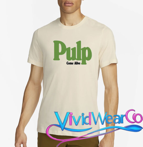 Pulp Come Alive Ecru T-Shirt
