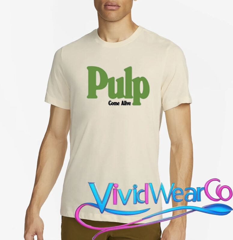 Pulp Come Alive Ecru T-Shirt