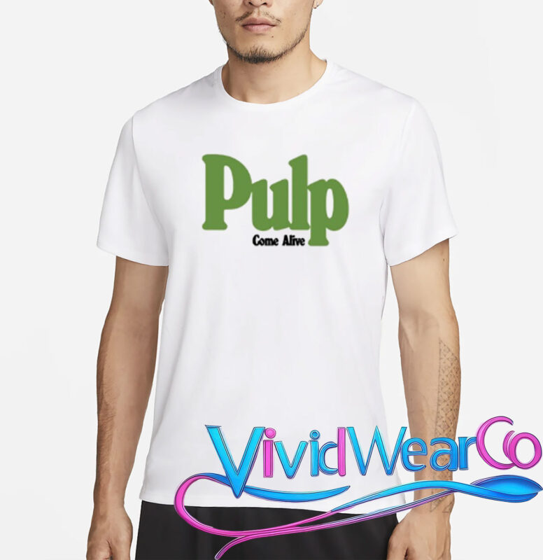 Pulp Come Alive Ecru T-Shirt