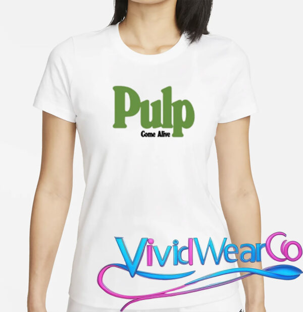 Pulp Come Alive Ecru T-Shirt