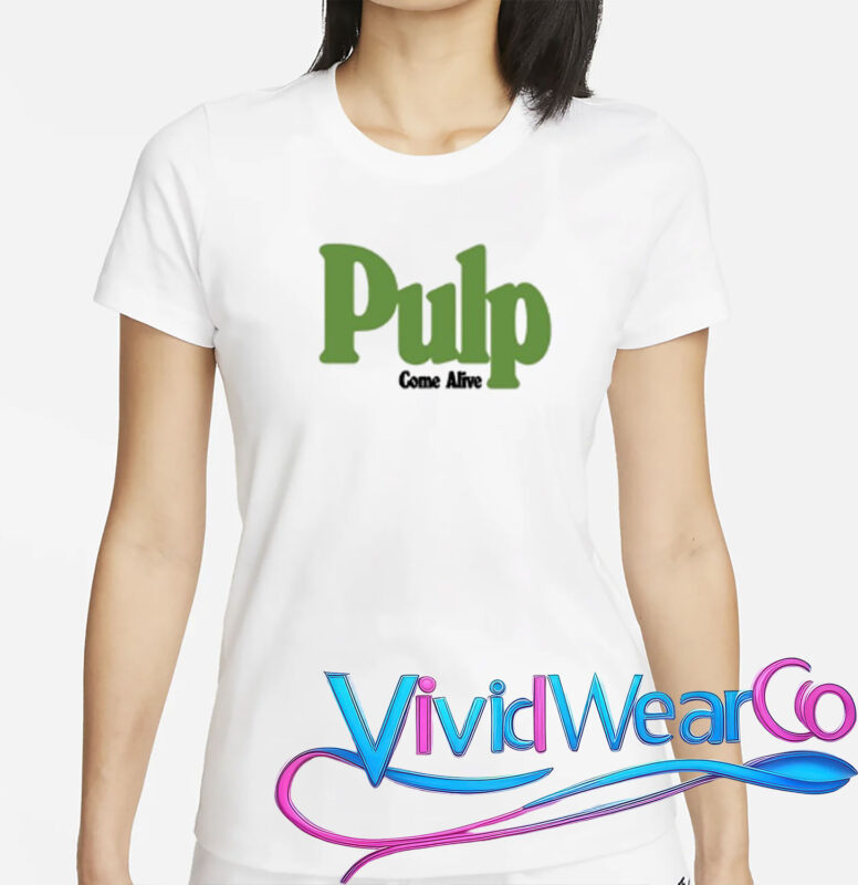 Pulp Come Alive Ecru T-Shirt
