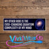 Quantum Mind Ride Bumper Sticker