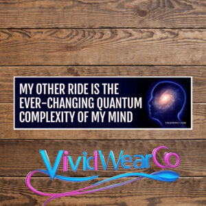 Quantum Mind Ride Bumper Sticker