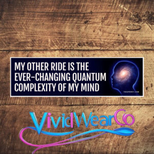 Quantum Mind Ride Bumper Sticker