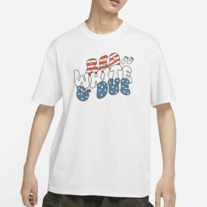 Red White And Due Shirt