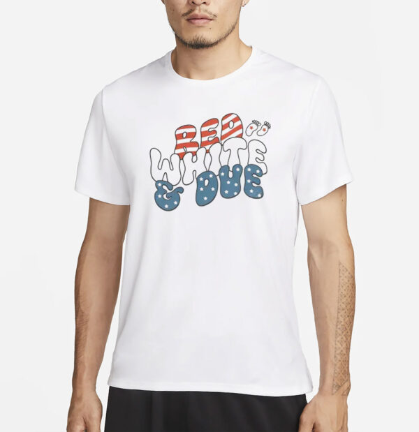 Red White And Due Shirt