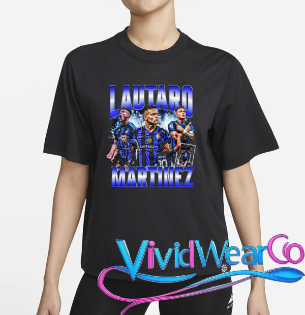 Retro Vintage 90s Graphic Lautaro Martinez T-Shirt