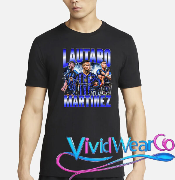 Retro Vintage 90s Graphic Lautaro Martinez T-Shirt