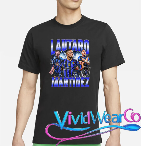 Retro Vintage 90s Graphic Lautaro Martinez T-Shirt