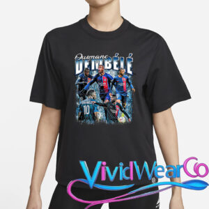 Retro Vintage 90s Graphic Ousmane Dembélé T-Shirt