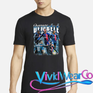 Retro Vintage 90s Graphic Ousmane Dembélé T-Shirt