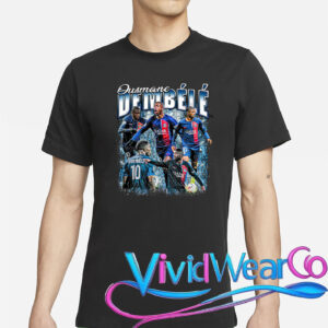 Retro Vintage 90s Graphic Ousmane Dembélé T-Shirt