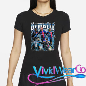 Retro Vintage 90s Graphic Ousmane Dembélé T-Shirt