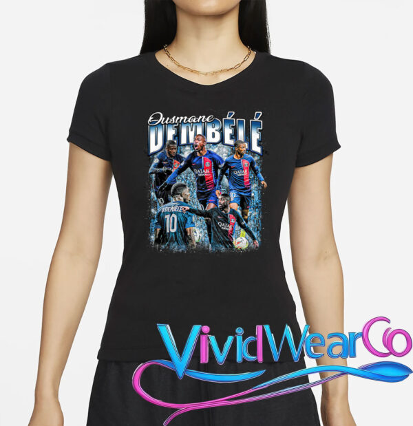 Retro Vintage 90s Graphic Ousmane Dembélé T-Shirt
