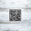 Rickroll QR Code Embroidered Iron On Patch