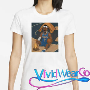 Shai Gilgeous-Alexander On Fire Shirt