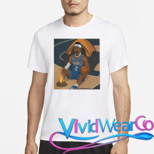 Shai Gilgeous-Alexander On Fire Shirt