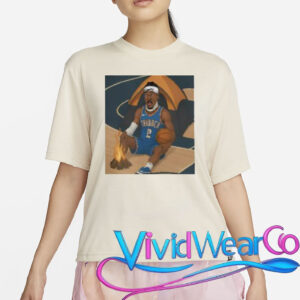 Shai Gilgeous-Alexander On Fire Shirt