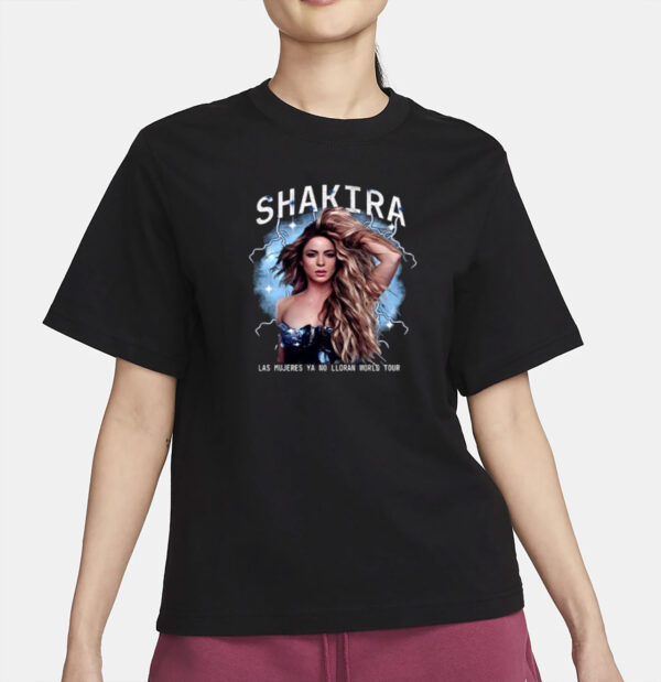 Shakira Las Mujeres Ya No Lloran Tour 2025 Shirt