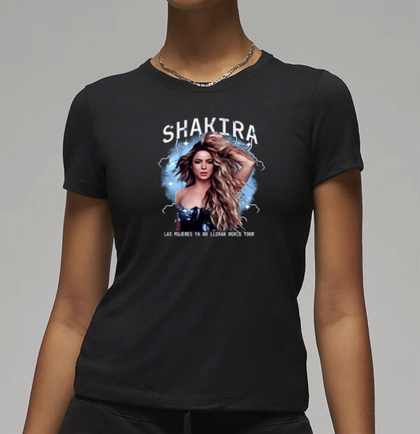 Shakira Las Mujeres Ya No Lloran Tour 2025 Shirt