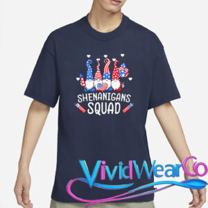Shenanigans Squad Patriotic Gnomes T-Shirt