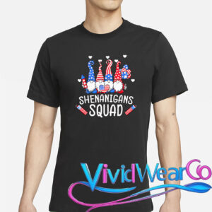 Shenanigans Squad Patriotic Gnomes T-Shirt