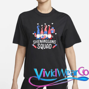 Shenanigans Squad Patriotic Gnomes T-Shirt
