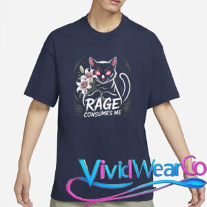 The Rage Consumes Me Cat T-Shirt