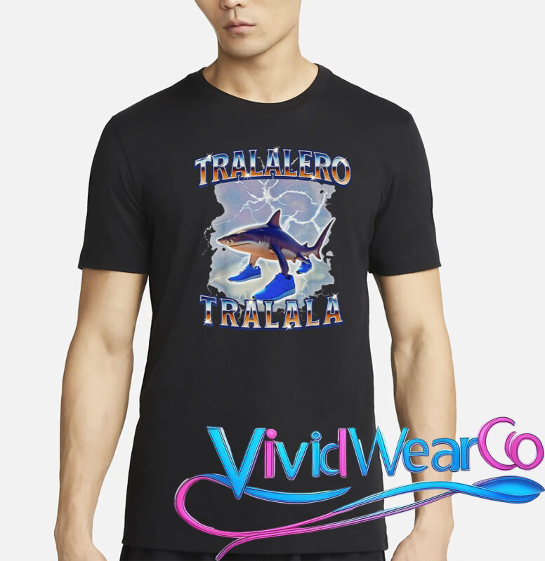 Tralalero Tralala Shark Meme Bootle T-Shirt