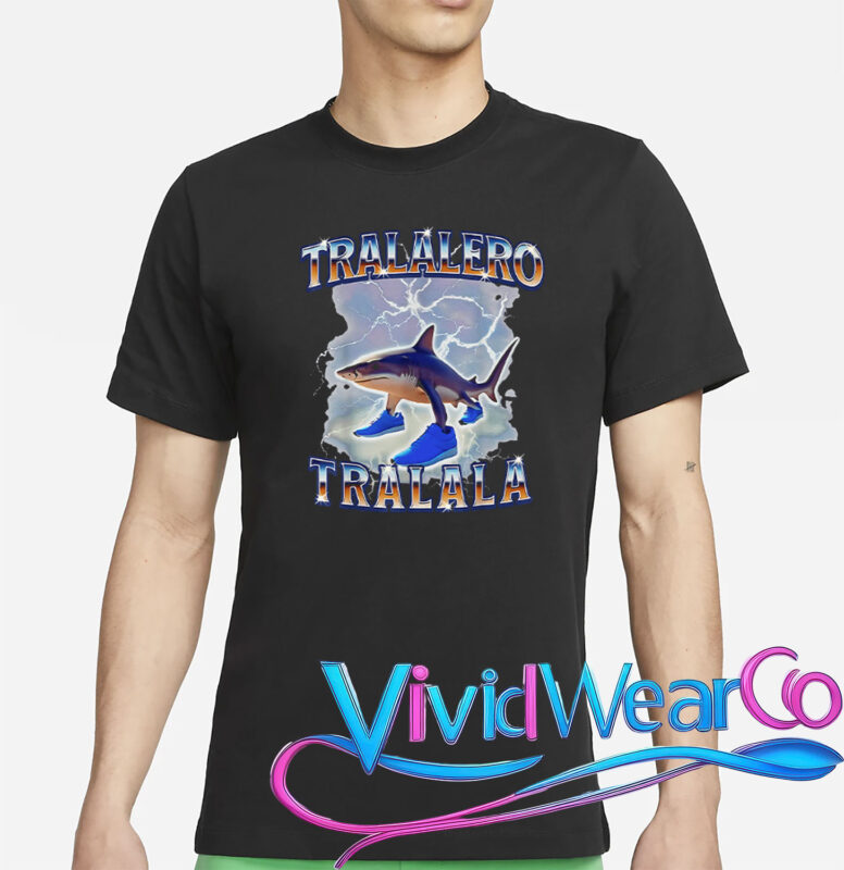 Tralalero Tralala Shark Meme Bootle T-Shirt